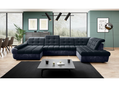 Sofa Couch Polster Garnitur Wohnlandschaft Design Ecksofa U Form Sofas Couchen