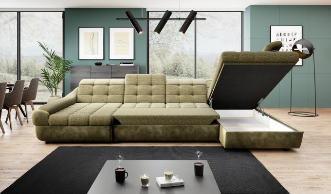 Sofa Couch Polster Garnitur Wohnlandschaft Design Ecksofa U Form Sofas Couchen
