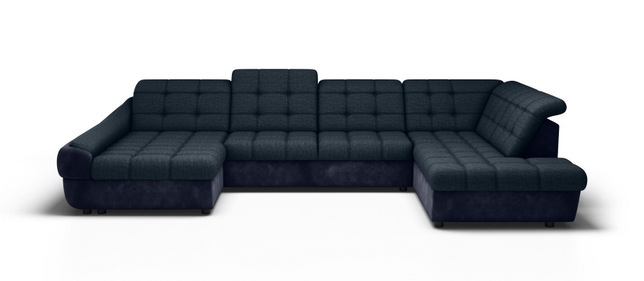 Sofa Couch Polster Garnitur Wohnlandschaft Design Ecksofa U Form Sofas Couchen