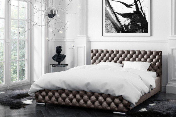 Polsterbett 180x200 Doppelbett Hotel Modern Bett Schlafzimmer Betten Bettrahmen