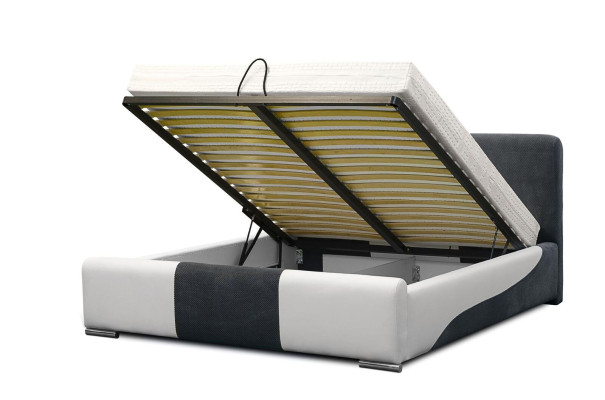 Bett Bettrahmen Schlafzimmer Design Doppel Hotel Modern Stoff 160x200 Betten Neu