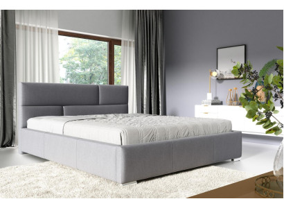Bett Bettrahmen Schlafzimmer Design Doppel Hotel Modern Stoff Neu 180x200 Möbel