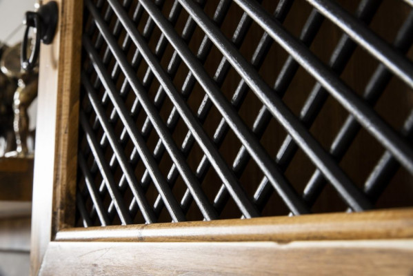 Holz Sideboard Kommode Schrank Anrichte Lowboard 190cm Schränke Regale