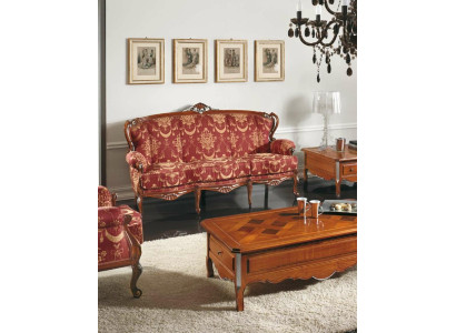 Klassischer 3 Sitzer Couch Sofa Couch Polster Sofas Couchen Barock Sofa