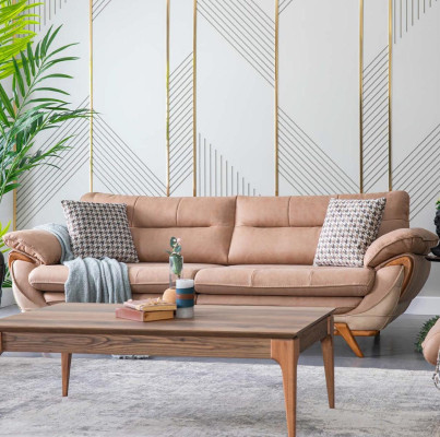 Sofagarnitur Couch Sofa Sets Polster Möbel Sitzgarnitur 4 tlg. Set Polster