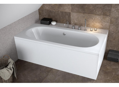 Badezimmer Unförmige Wanne Eck Badewannen Design Wannen Weiß