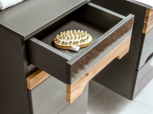 Badmöbel Set 60cm Dekorative Waschbecken mit Unterschrank Modern Waschtisch