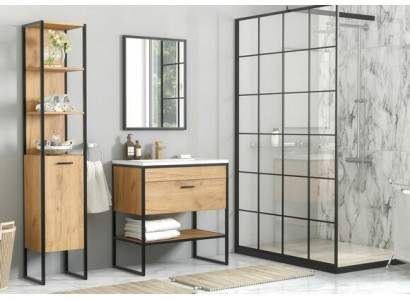 Badezimmer Badmöbel Set Badmöbelset Waschbecken 3tlg. Zimmer
