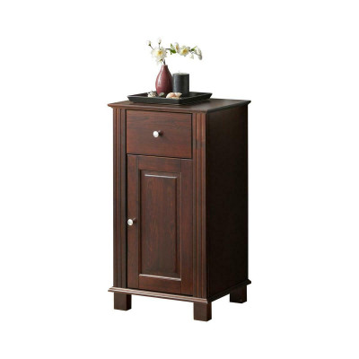 Badmöbel Regal Schrank Badezimmer Möbel Braune Schränke 46x36x83cm Holz Regale