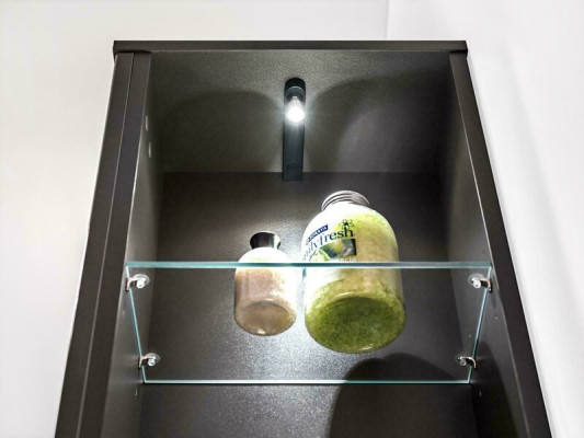 Badezimmer Badmöbel Regal Schrank Möbel Braune Schränke Apotheken