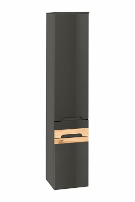 Design Badezimmer Möbel Bad 6 tlg. Set Garnitur Schrank Waschbecken Beleuchtung