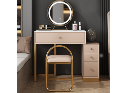 Designer Schmink Tisch Schlafzimmer Konsolen Tisch Spiegel Luxus Neu