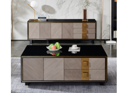 Wohnzimmer Design Tische Möbel Luxus Beistelltisch Holz Modern Couchtisch