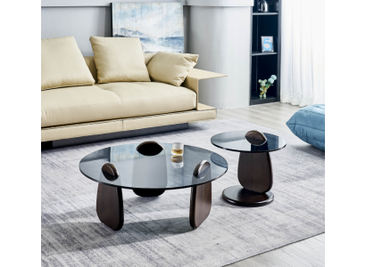 Runde Couchtisch Kaffeetisch Beistelltisch Designer Wohnzimmer Tische