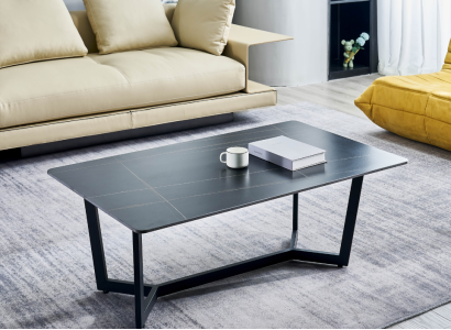 Wohnzimmer Holztisch Couchtisch Tisch Möbel Holz Neu Kaffeetisch Schwarz