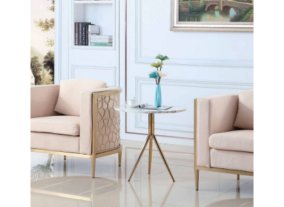 Runder Kaffeetisch Couchtisch Beistelltisch Designer Tisch Wohnzimmer