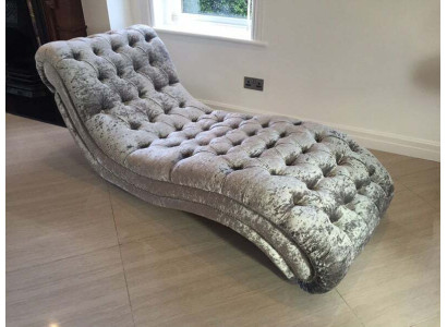Chesterfield Chaiselongues Sofa Liege Chaise Club Relax Deko Liegen Leder