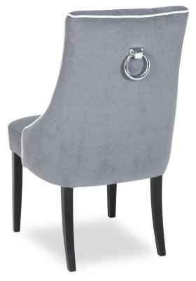 Design Chesterfield Stuhl Set Lehn Polster Sessel Gruppe 4x Neu Stühle Garnitur