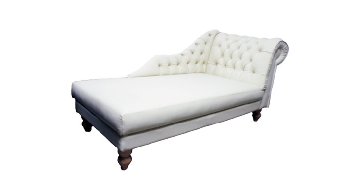 LUTON II Chesterfield Chaiselongues Chaise Liege Sofa Ottomane Leder Textil