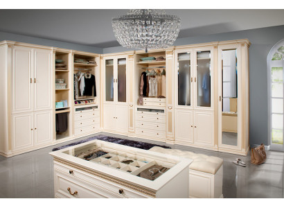 Große Schrankwand Schrank Begehbarer Schrank - Verona System 15
