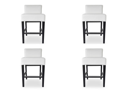 4x Bar Hocker Barhocker Tresen Tisch Stuhl Set Stühle Polster Sitz Garnitur