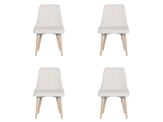4x Design Polster Sitz Stühle Stuhl Seht Garnitur Lounge Sessel Club Set