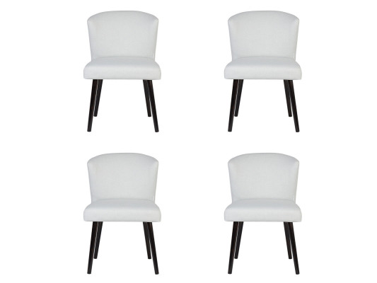 4x Leder Polster Sitz Stühle Lehn Stuhl Design Lounge Club Sessel Garnitur