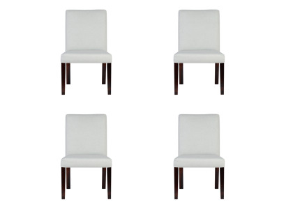 4x Stühle Stuhl Polster Design Lounge Club Sitz Lehn Garnitur Sessel Neu