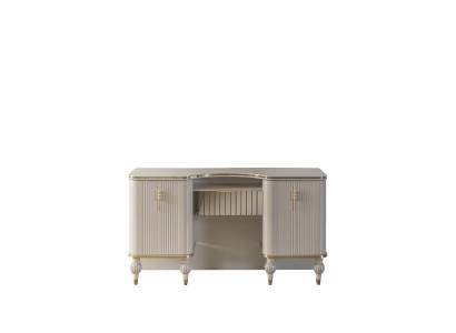 Beiger Kosmetiktisch Designer Schminktisch Schlafzimmer Exklusive Möbel