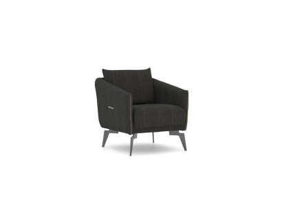 Sessel Luxus Modern Design Wohnzimmer Polstermöbel Textil Polster Stoff