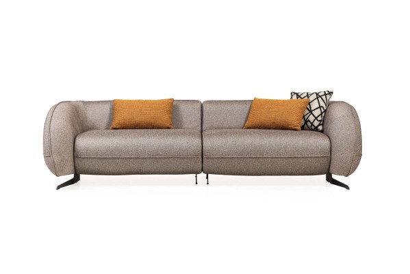 Polstercouch Designer Dreisitzer 3-Sitzer Sofa Moderne Wohnzimmer Möbel