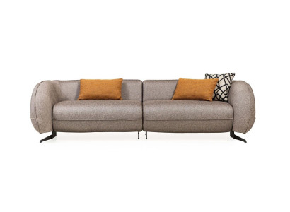 Polstercouch Designer Dreisitzer 3-Sitzer Sofa Moderne Wohnzimmer Möbel