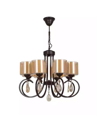 Deckenlampe Wohnzimmer Hängelampe Deckenleuchte Glas Luster Luxus 66x70