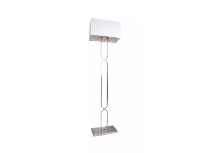 Standlampe Stehlampe Stand Leuchten Lampen Lampe Weiß Modern Metall