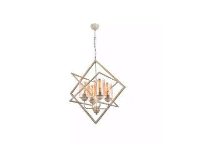 Deckenlampe Lampe Leuchte Wohnzimmer glänzendem Glas Stil Lampen Leuchten