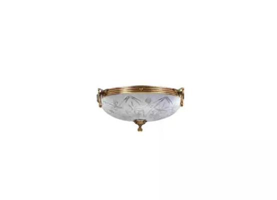 Lüster Deckenlampe Deckenleuchter Grau Lampe Kronleuchter Glas Gold
