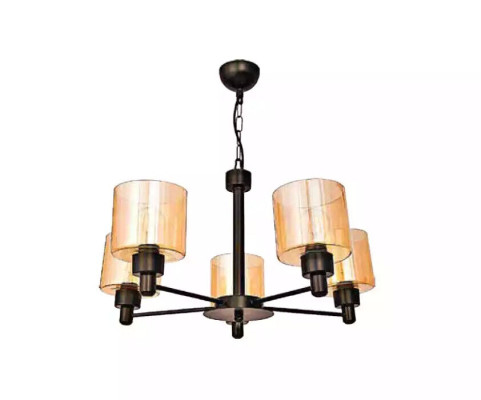 Loft Deckenleuchte Luster Glass Deckenlampe Wohnzimmer Hängelampe 65x70