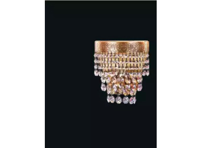 Wandlampe Wandleuchten Wandleuchte Lüster Wand Lampen Kristall Gold