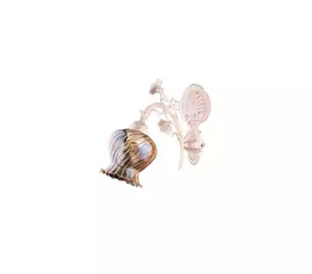 Wandleuchten Wandlampe Blumen Wandleuchte Lüster Wand Lampe Glas Weiß