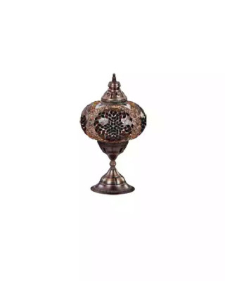 Lampe Tischlampe Tischleuchte Leuchten Luxus Grau Lampen Tisch Glas