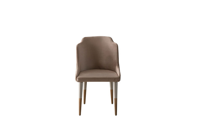 Braune Esszimmerstühle Gruppe Küchenstühle 6tlg Stoffstühle Esszimmer