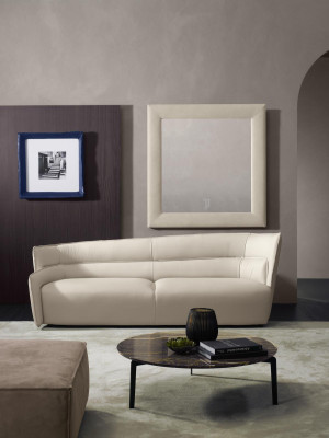 Sofa 3 Sitz Couch Leder Weiß Wohnzimmer möbel Sofas Couch Italienischer Prianera