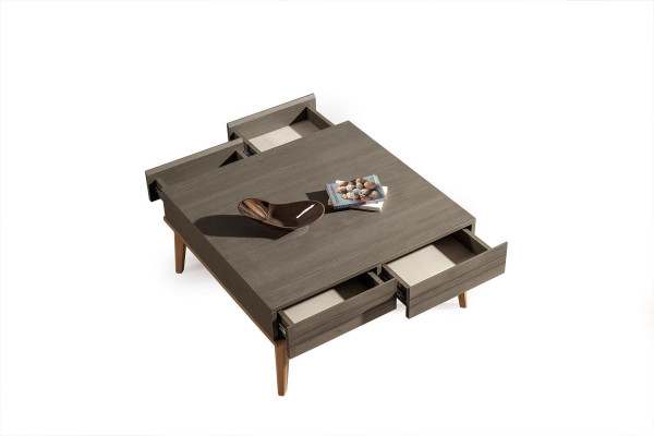 Exklusive Couchtisch Design Luxus Wohnzimmer Möbel Modern Holz Neu