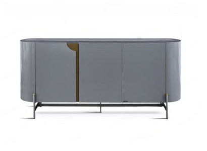 Esszimmer Sideboard grau Luxus Stil Moder design Möbel Holz Kommode