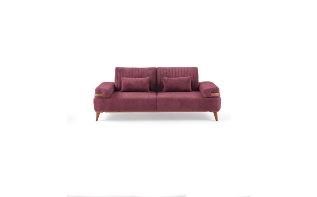 Wohnzimmer Rosa 3-Sitzer Moderner Dreisitzer Luxuriöse Polster Couch