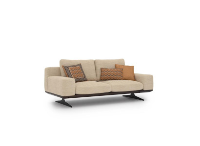 Wohnzimmermöbel Sofa Couch Zweisitzer Modern Luxus Polstermöbel Neu