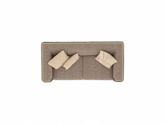 Design Modern Grau Zweisitzer Sofa Couch Wohnzimmer Einrichtung Neu