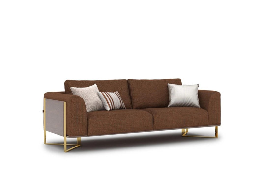 Polstermöbel Sofagarnitur Dreisitzer Sofa Couch Modern Sessel Wohnzimmer Neu