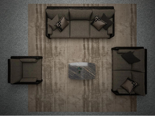  Sofagarnitur 4tlg Polstermöbel Garnituren Textil Wohnzimmer Set Polster