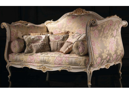 Design Sofa Möbel 4 Sitzer Couch Polster Sofas 4er  Samt Stoff klassisch Möbel